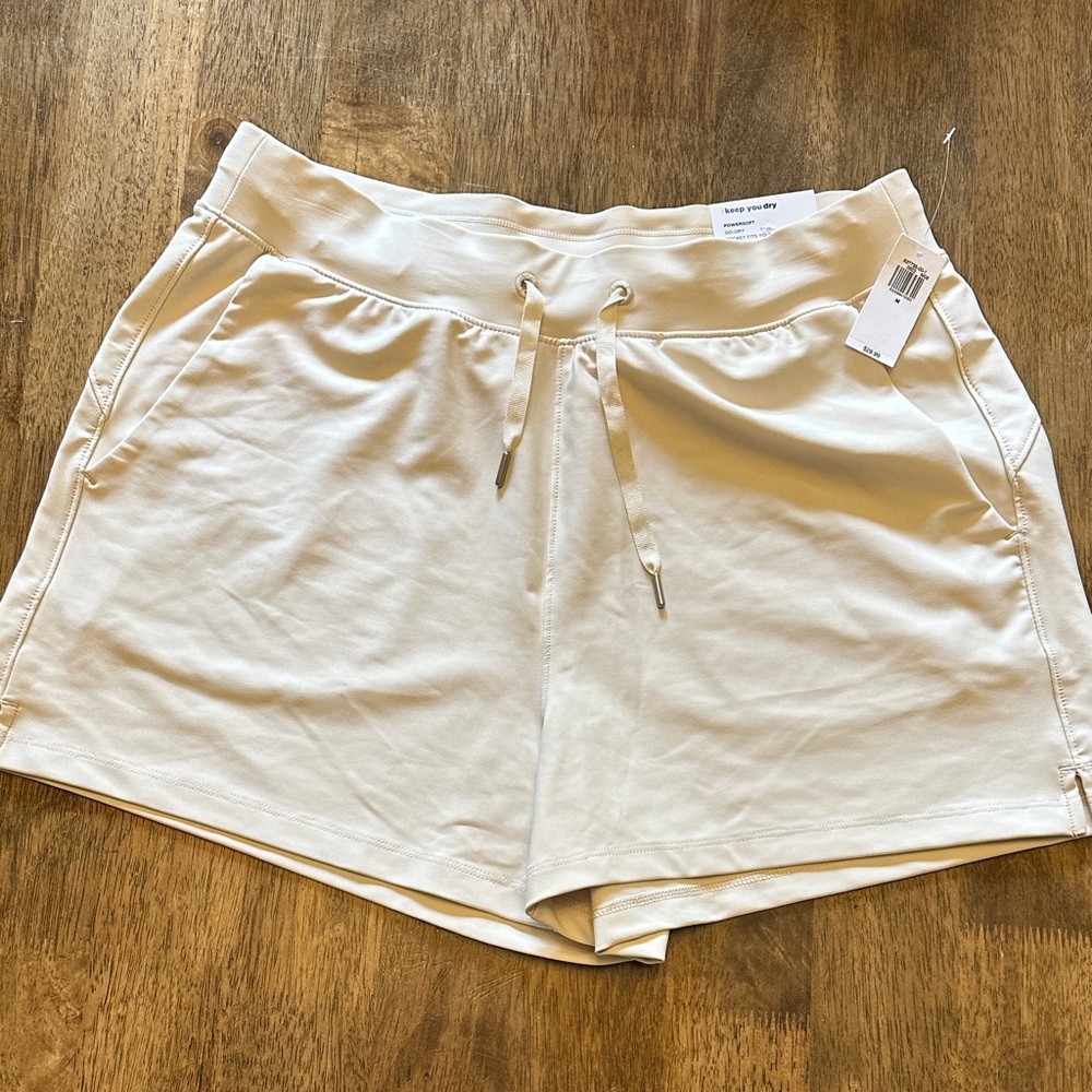 Old Navy Women's Cream Athletic Shorts